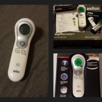 Braun No touch + forehead thermometer